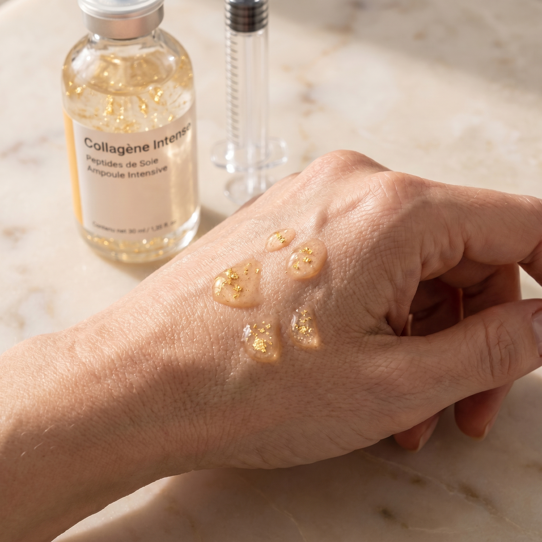 Dermadona — Ampoule Collagène Intense · Peptides de Soie
