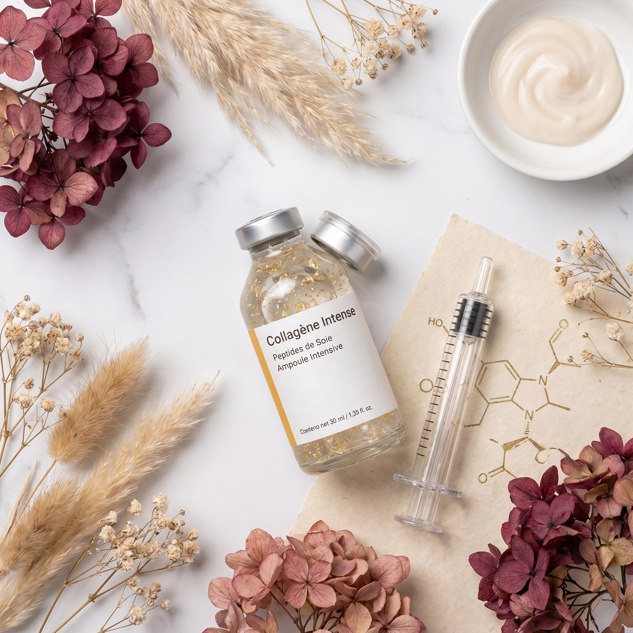 Dermadona — Ampoule Collagène Intense · Peptides de Soie