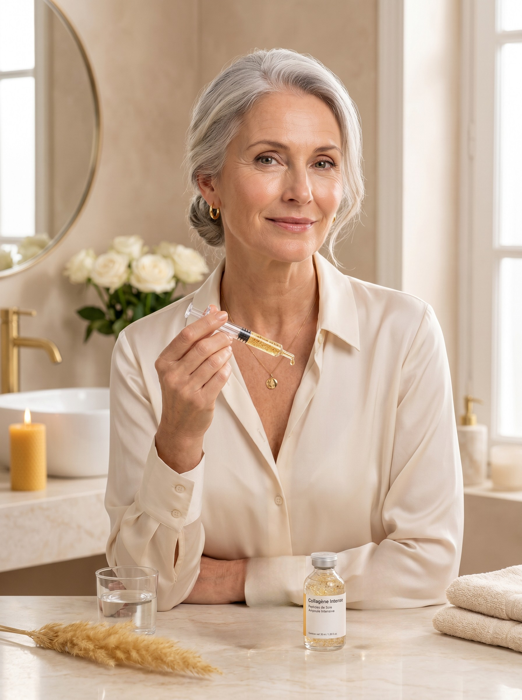 Dermadona — Ampoule Collagène Intense · Peptides de Soie